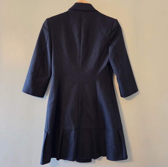 Zara Women's Double Breasted Feminine Blazer Dress Mini Casual Black Size Small. - Picture 10 of 12